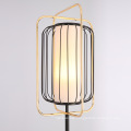 Wholesale nordic design fabric shade long large floor lamp